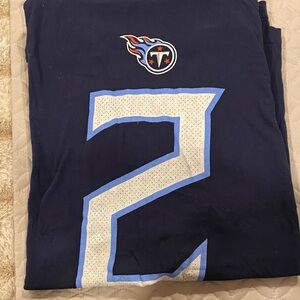 Nike Dark Blue Graphic Short Sleeve Tee